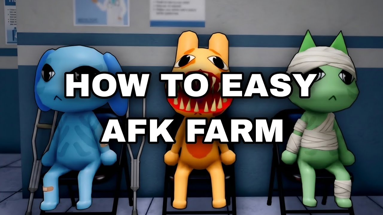 Animal Hospital Anomaly Roblox AFK Farm - Tutorial
