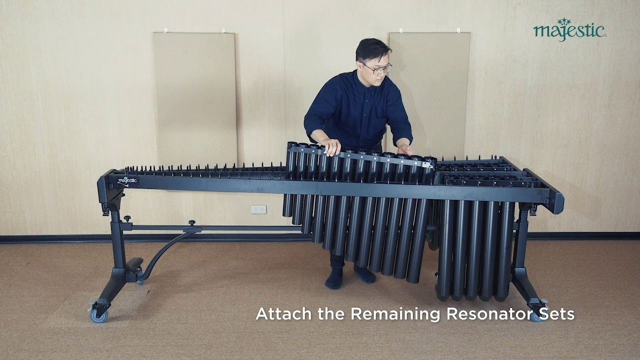 Majestic Concert Black Marimba Assembly Video