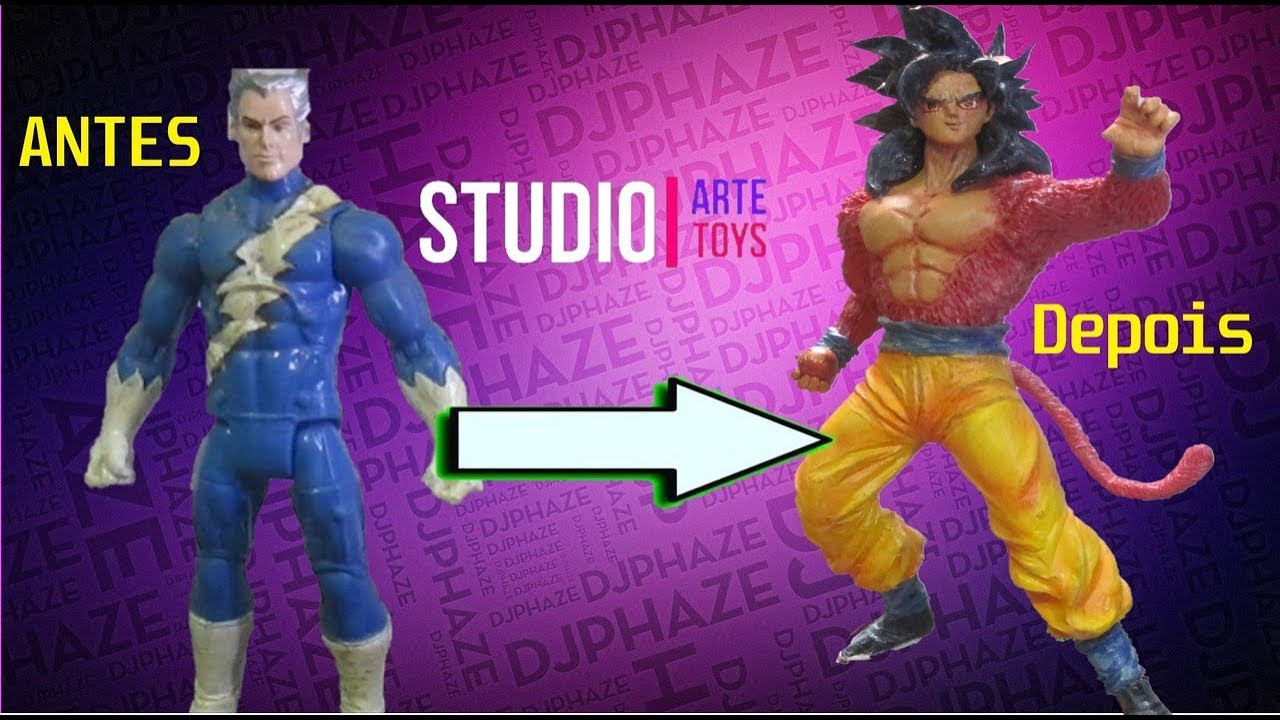 Toy Makeover goku ssj4-Custom figure