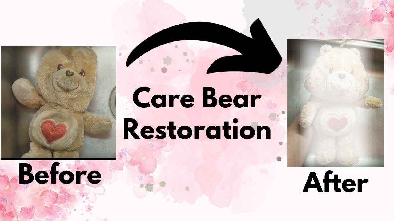 Thrift Store Care Bear Restoration
