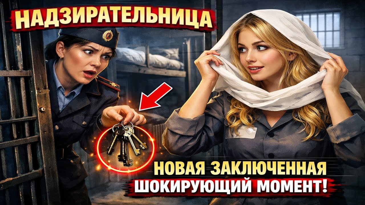 НАДЗИРАТЕЛЬНИЦА ПРИВЕЛА В КАМЕРУ НОВУЮ ЗАКЛЮЧЕННУЮ, НО ЕДВА ТА СНЯЛА ПЛАТОК, ЖЕНЩИНА ВЫРОНИЛА