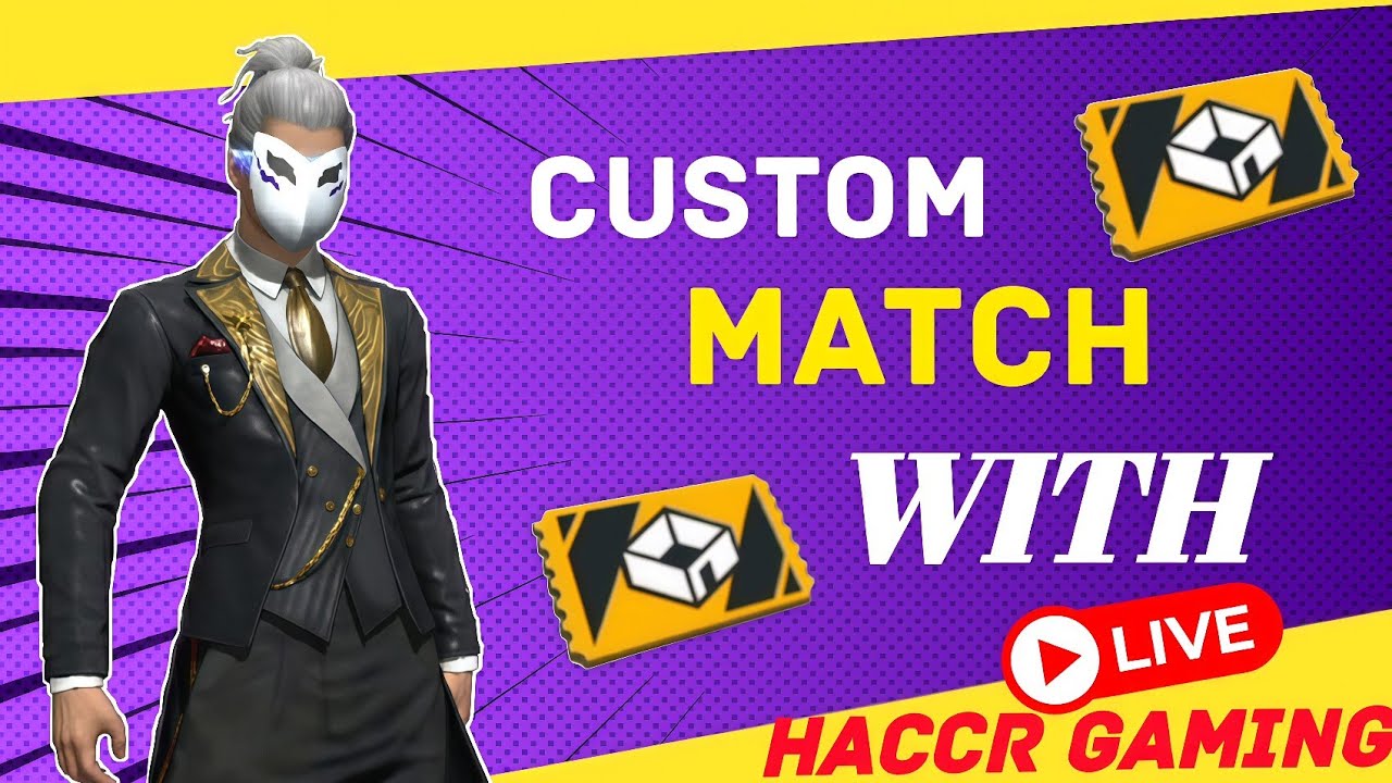 Custom Match with HACCR Gaming: the Ultimate Community Showdown