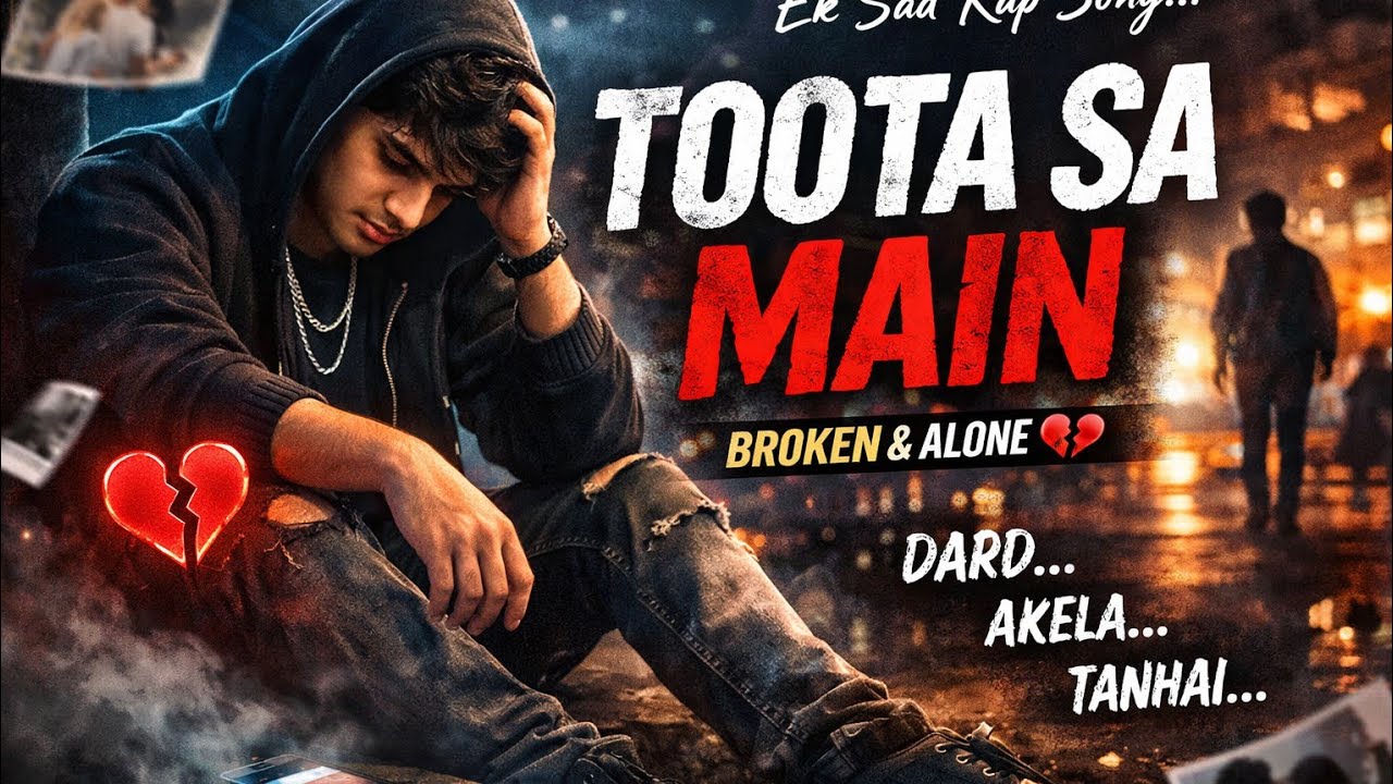 Toota Sa Main 💔 | New Sad Rap Song 2026 | Heart Touching Hindi Rap | br singing ( official music )