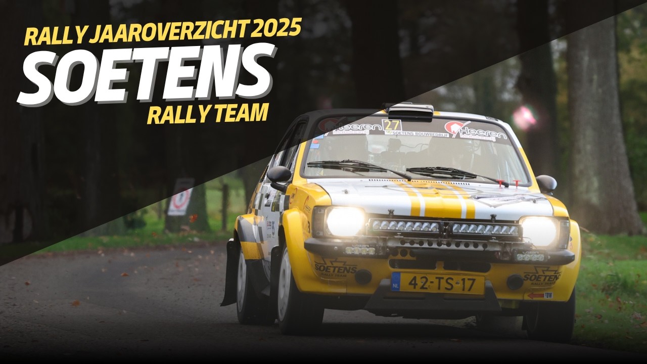 Rally Jaaroverzicht 2025 | Soetens Rally Team - Opel Kadett GT/E