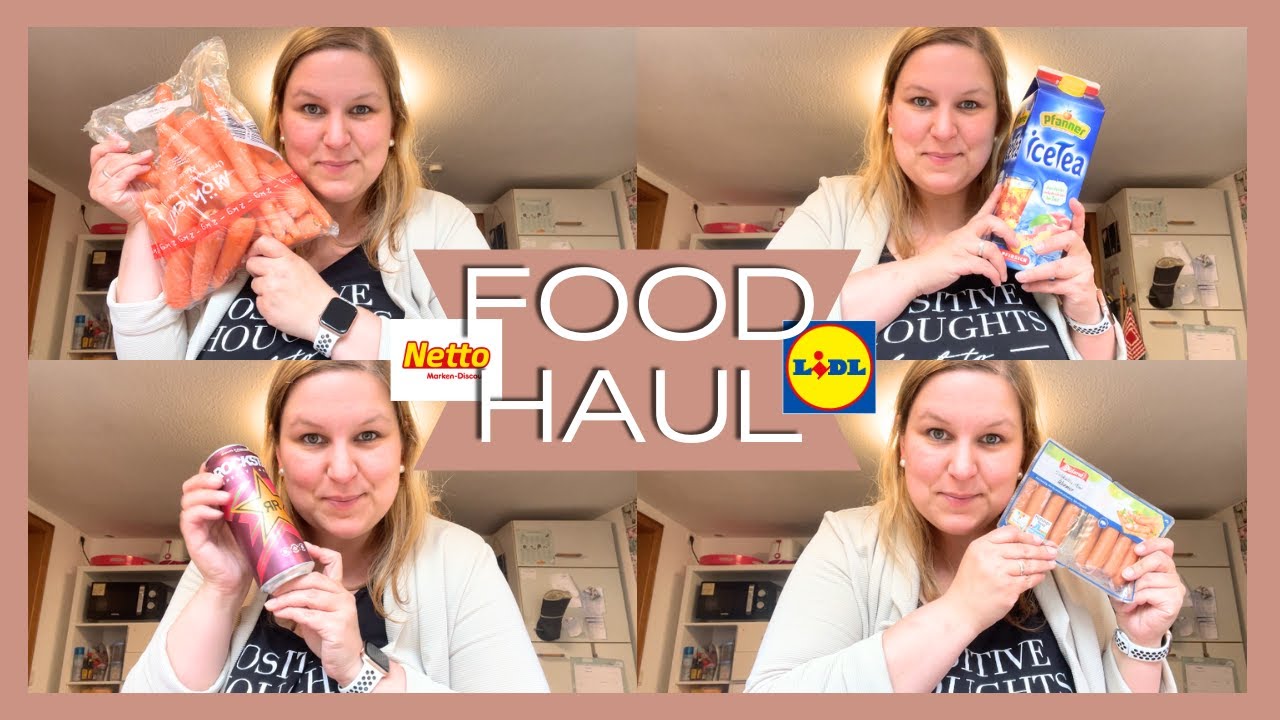 FOOD HAUL | Netto + LIDL | Heute wird's wild! | Schumsmaus