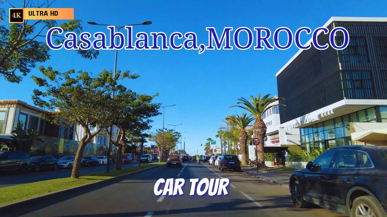 Driving in Casablanca, MOROCCO - 4K (Part 5 / 2025)
