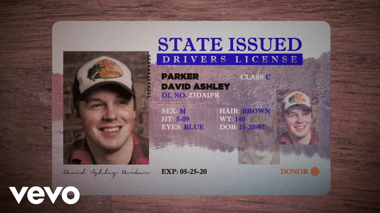 Travis Denning - David Ashley Parker From Powder Springs (Official Lyric Video)