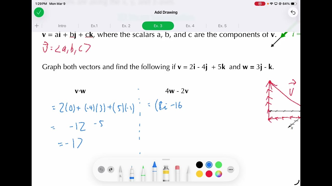 Section 9.2 - ijk Vectors - 3/9/26