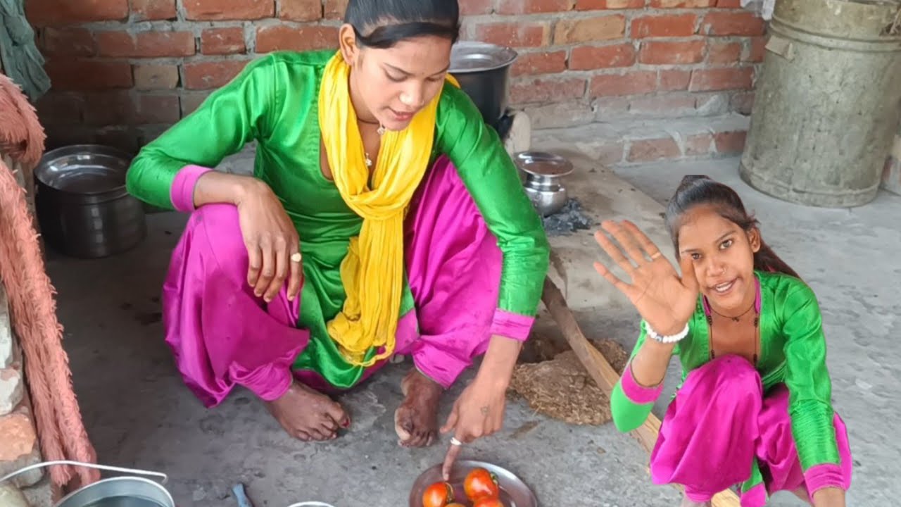 आज बनाई मैंने आलू छोले की रेसिपी बहुत ही टेस्टी देसी तरीके से Village Cooking Videos daily Vlogs