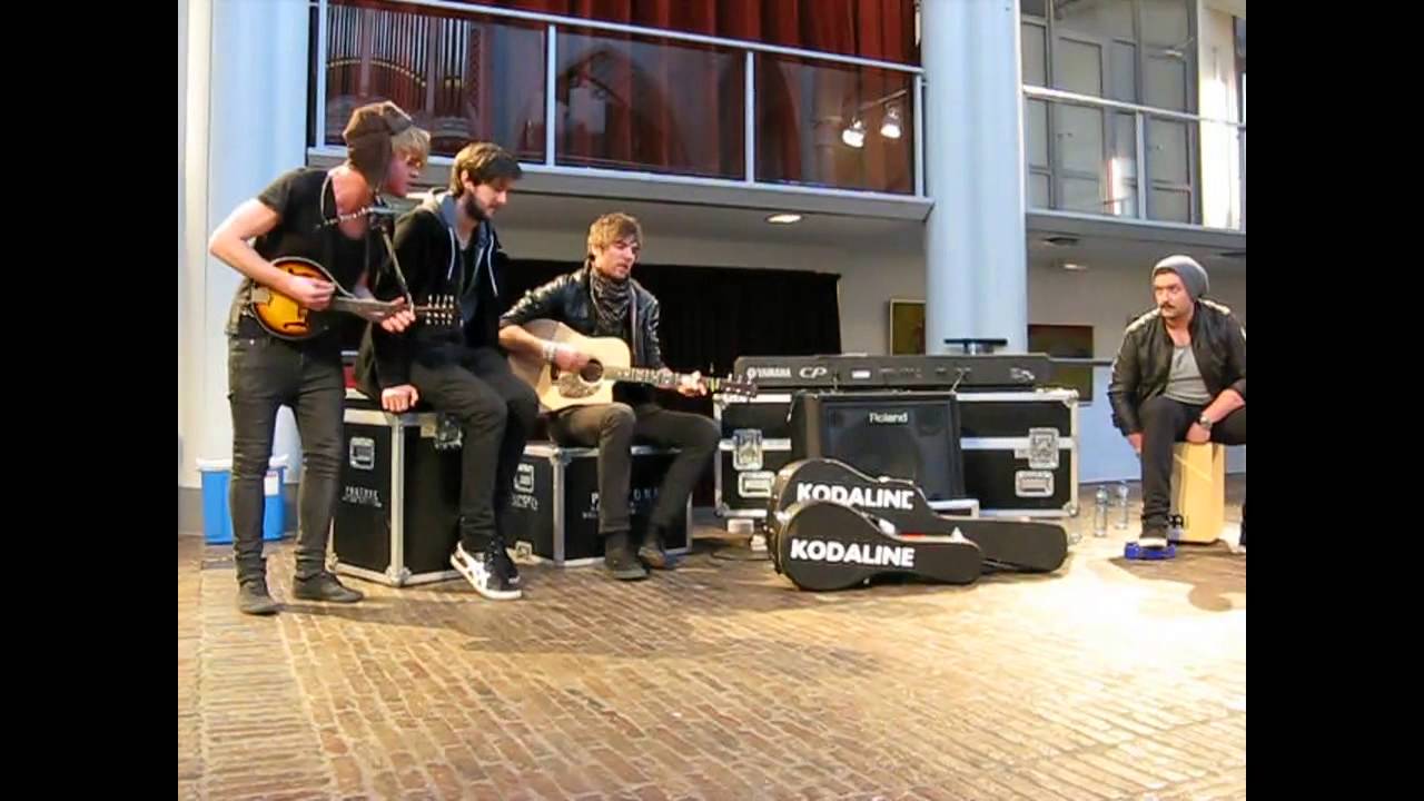 Kodaline 2-11-2012 Amstelkerk Amsterdam Mandolin (acoustic live and unplugged)