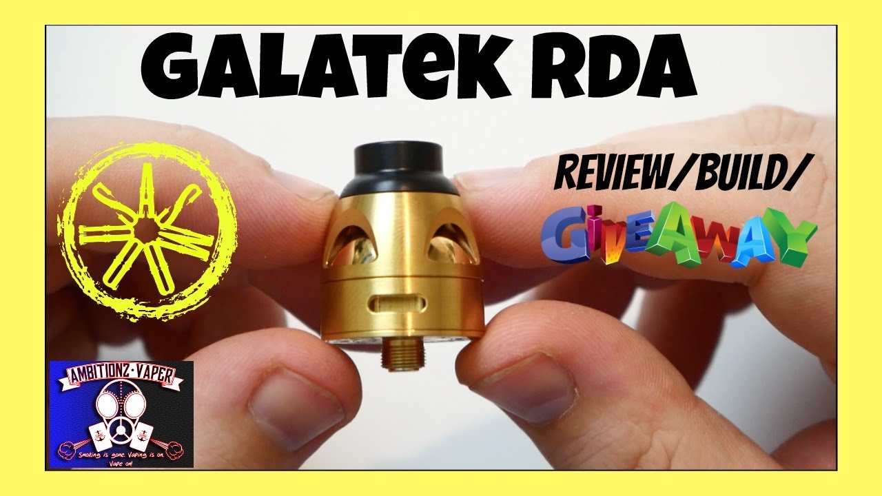 Asmodus Galatek RDA Review/Build/Giveaway(closed) | Graveyard Posts!
