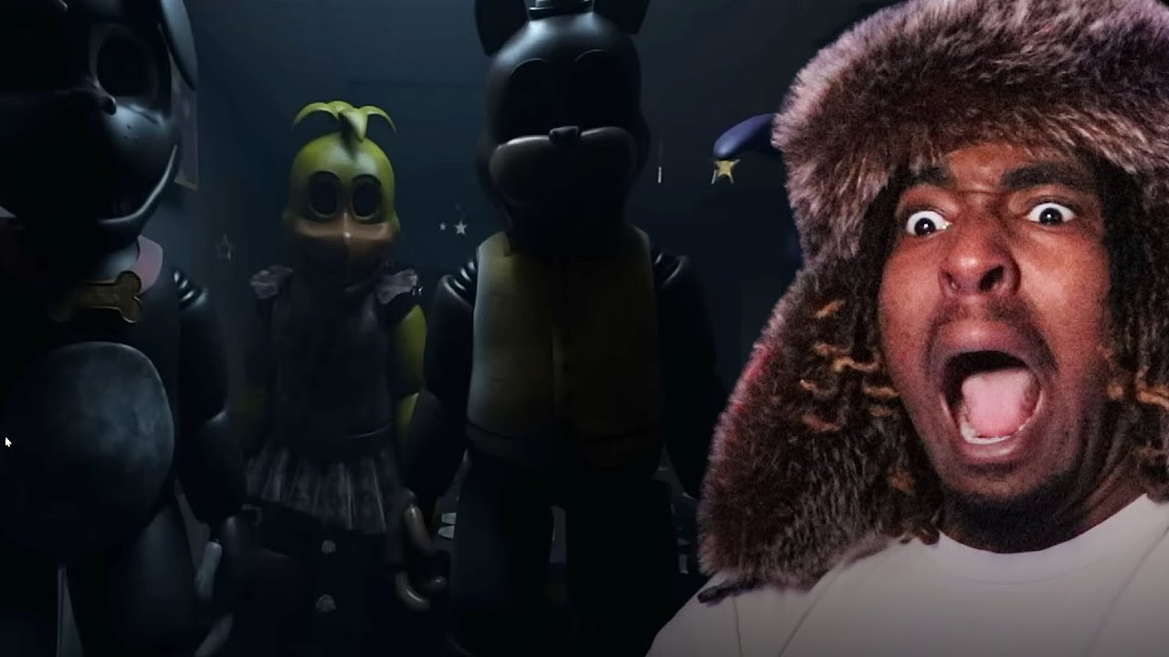 НА МЕНЯ НАКИНУЛАСЬ ВСЯ ОТРЯДКА FNAF...