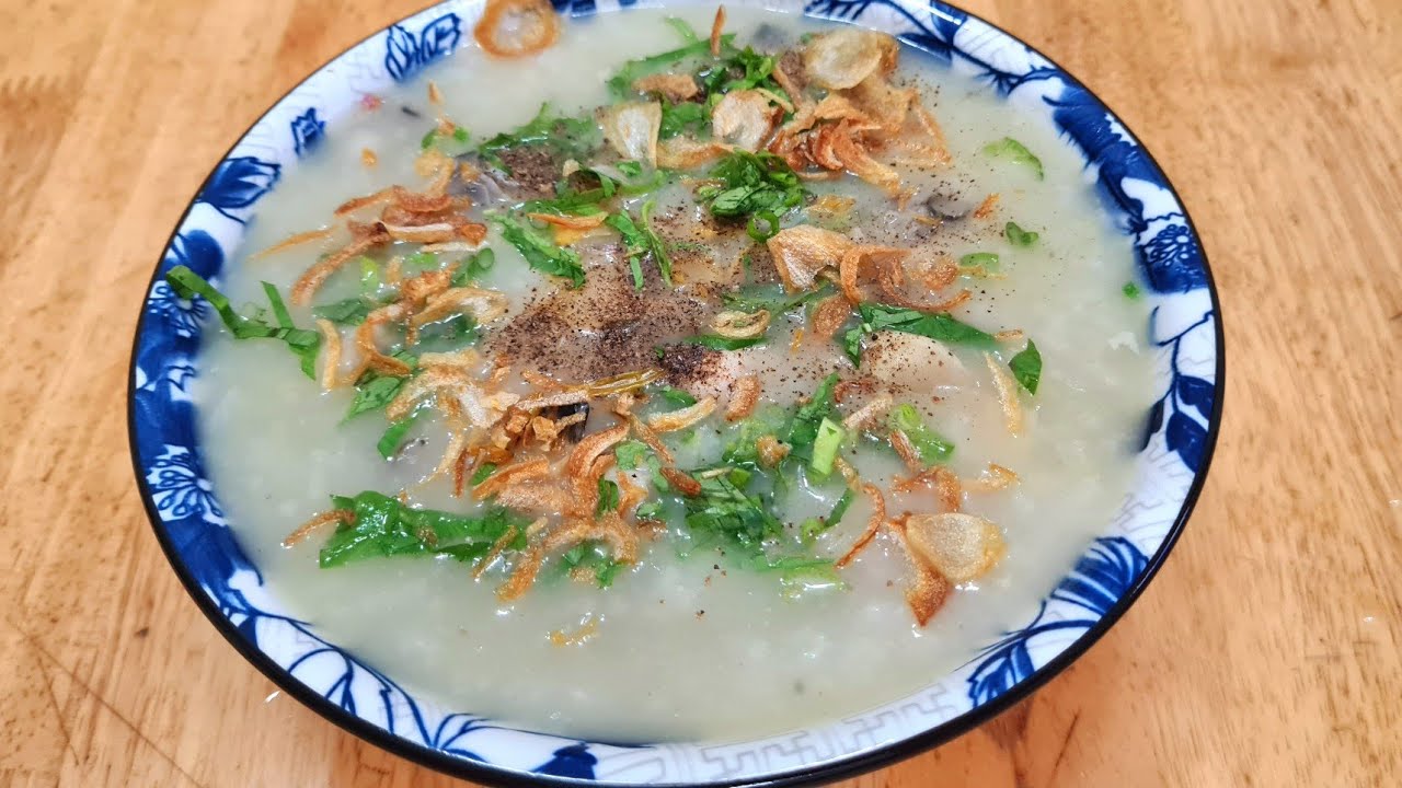 CHÁO HÀU -Cách nấu cháo hàu đơn giản thơm ngon bổ dưỡng cho gia đình.