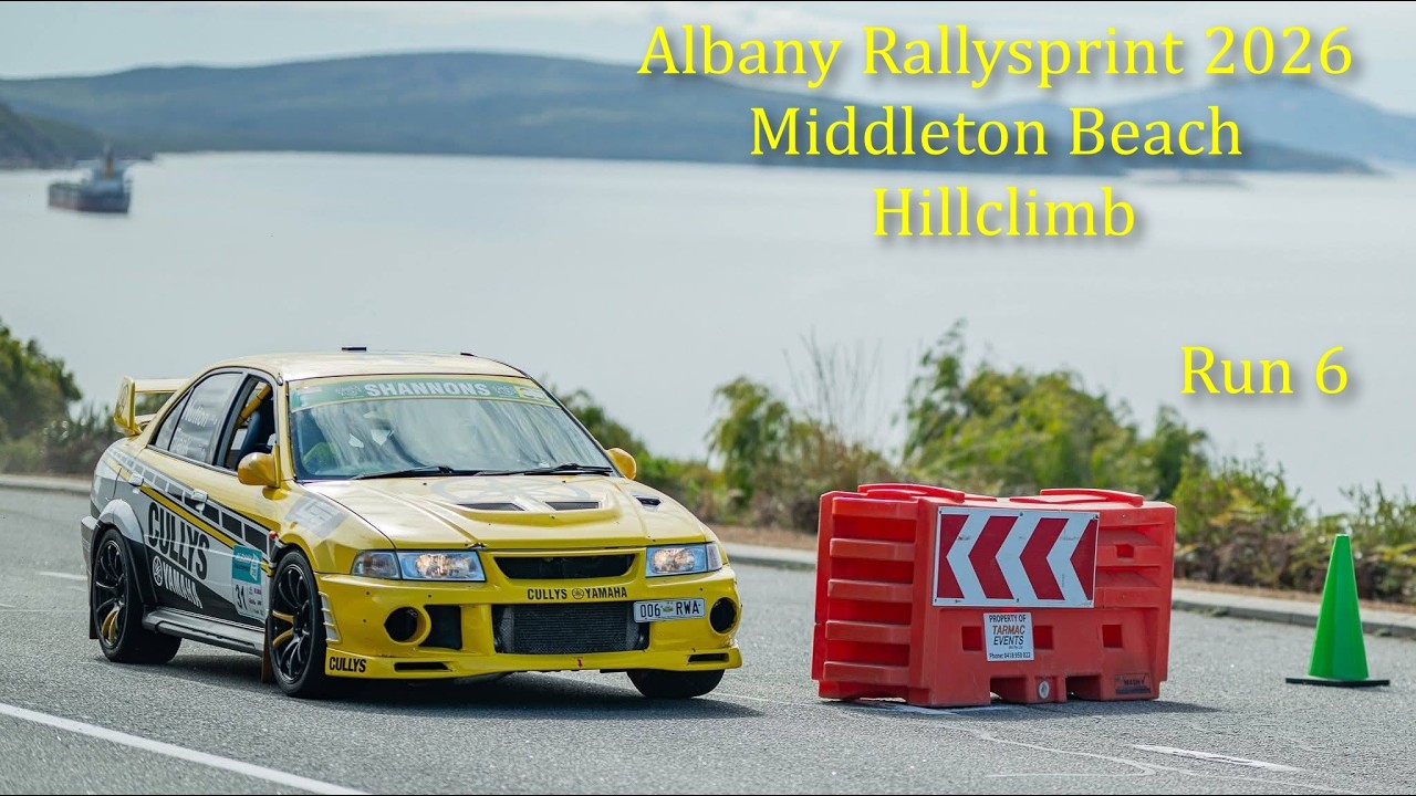 Albany Rallysprint 2026 - Middleton Beach Hillclimb Run 6