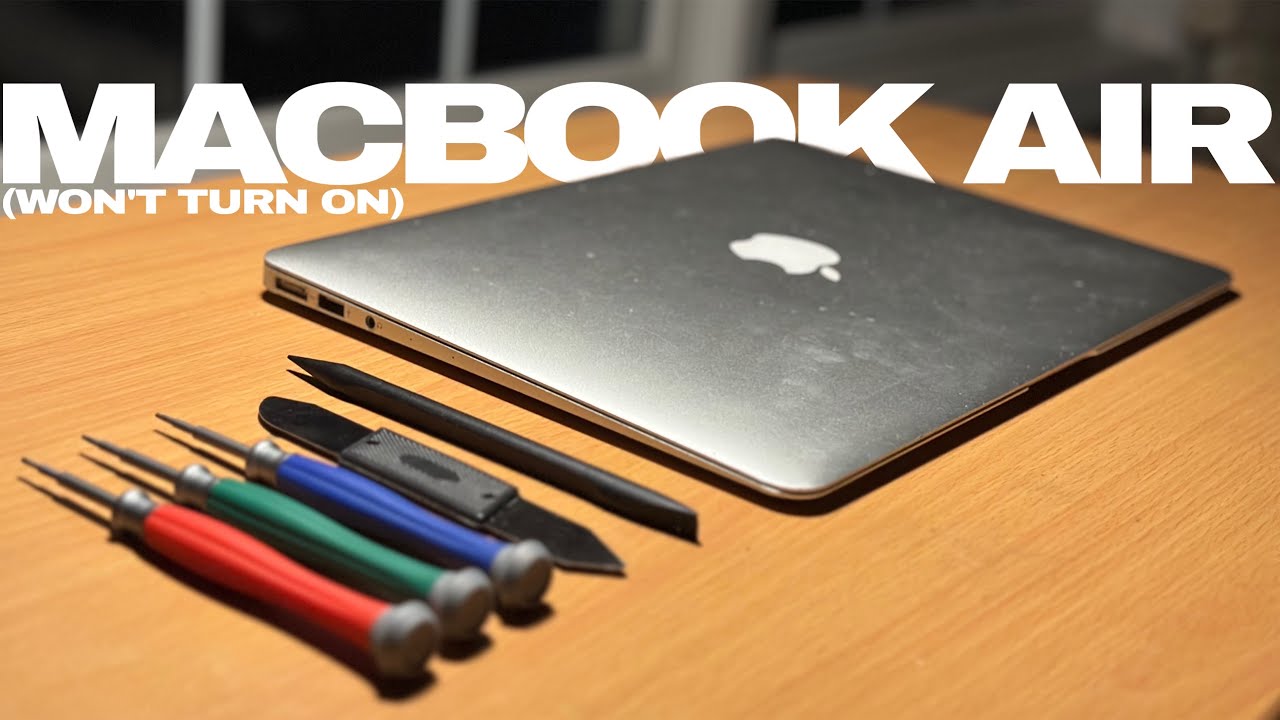 How to fix a 13-inch MacBook Air that won't turn on