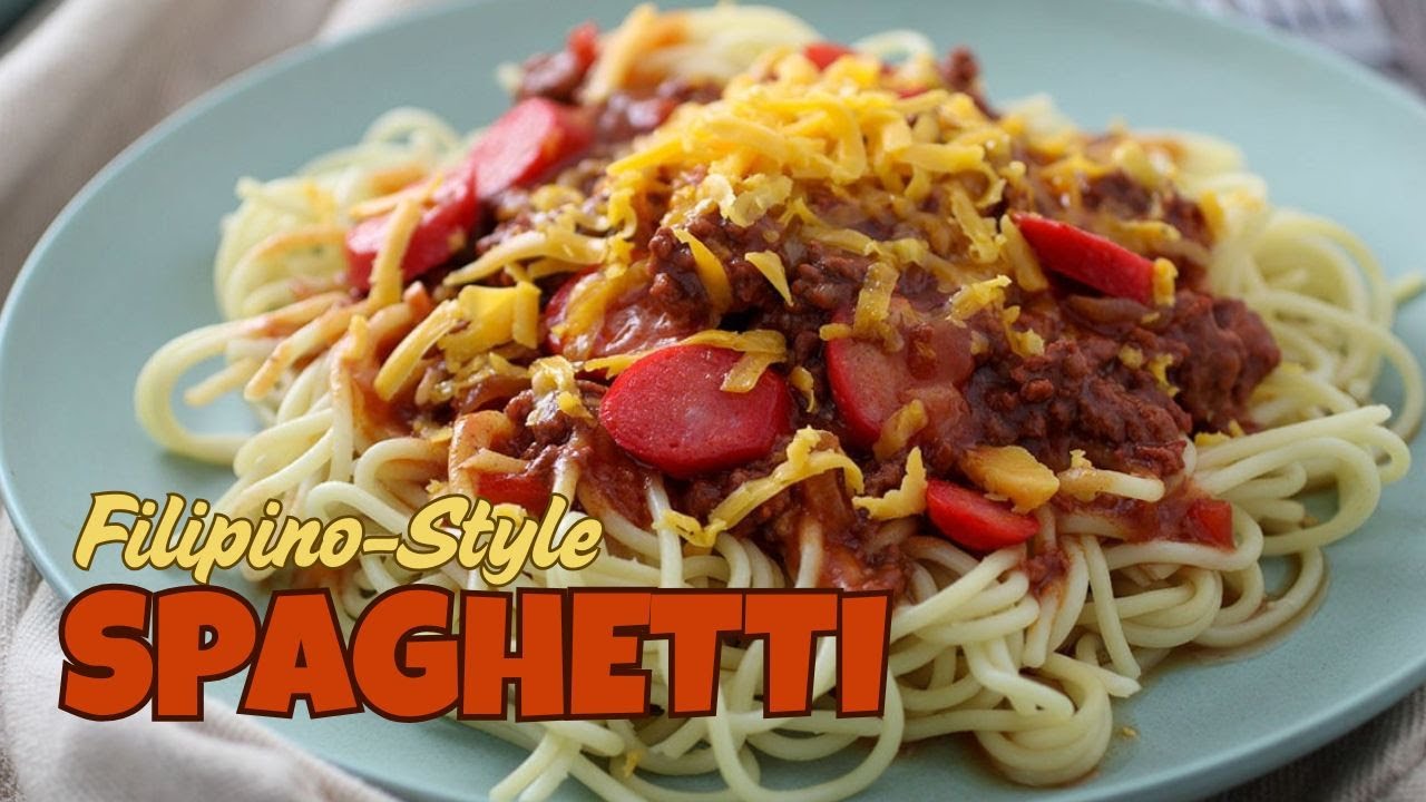 Filipino-style Spaghetti