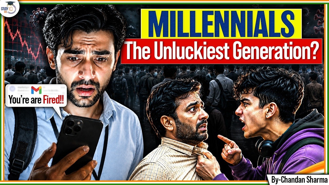 Why Millennials Are Called the Unluckiest Generation? | Crisis, Jobs & Economy Explained | StudyIQ