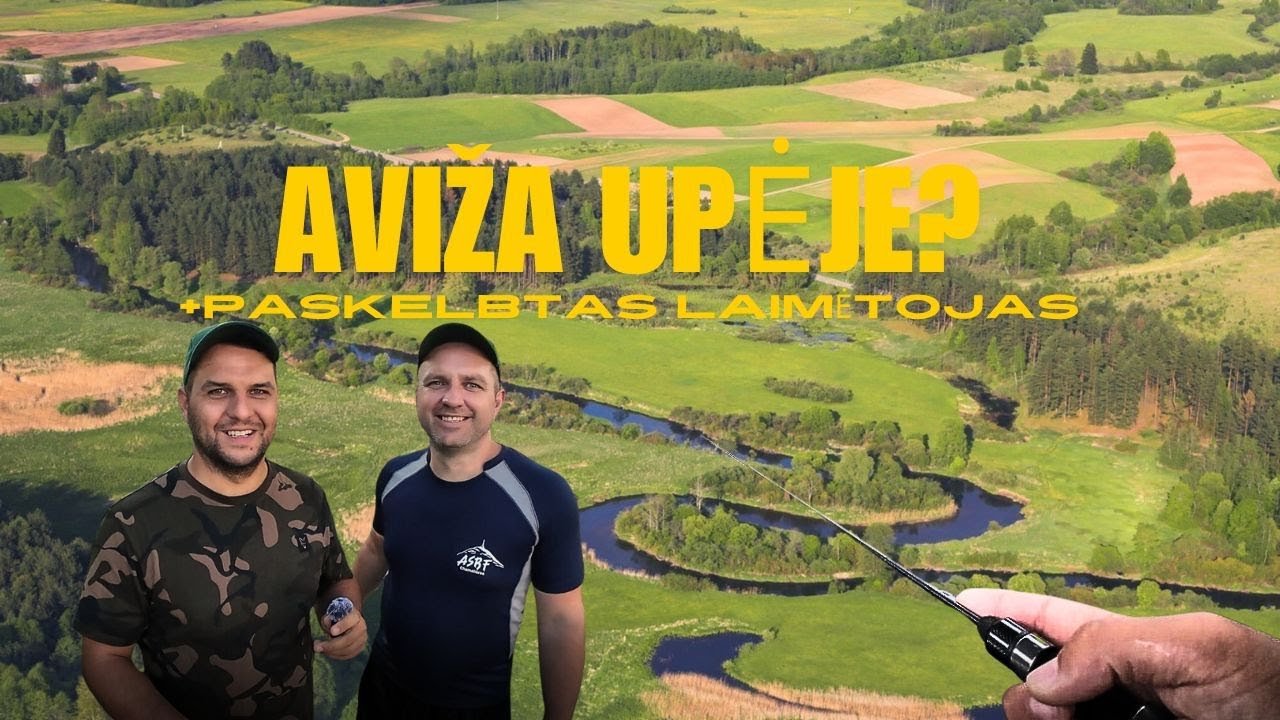 Avižadrebis: #3 vlogas – Žvejojome upėje ir paskelbėme konkurso nugalėtoją!