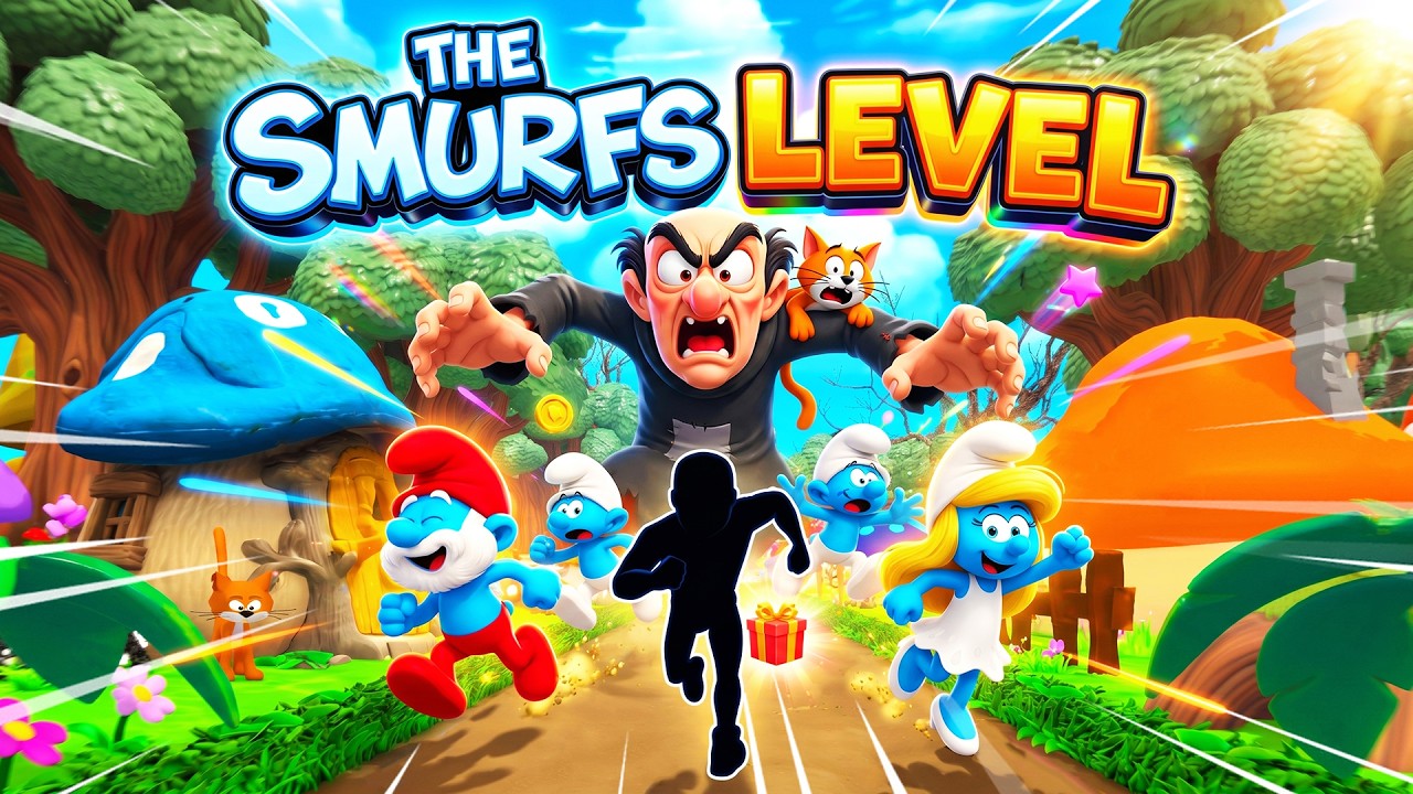 The Smurfs Level🍄 Immersive Interactive Warm Up | Full Body Workout #12
