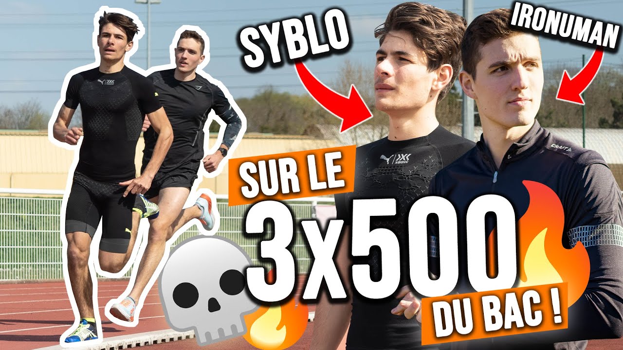Je repasse le 3x500 du BAC : &ccedil;a fait TR&Egrave;S TR&Egrave;S mal ☠️ (feat Syblo)