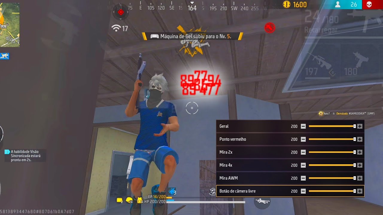 Complete Settings ⚙️ iPhone 13 Free Fire Highlights
