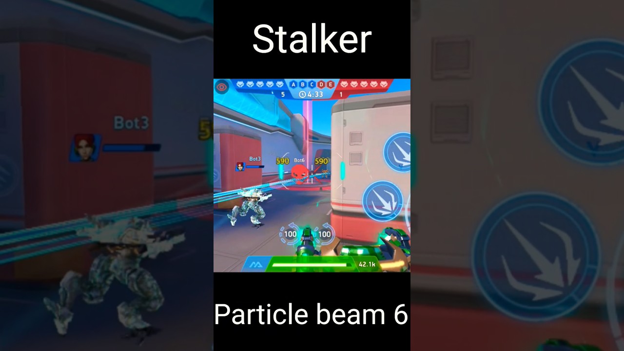 🔥🔥Stalker and Particle Beam 6 | Mech arena #shorts