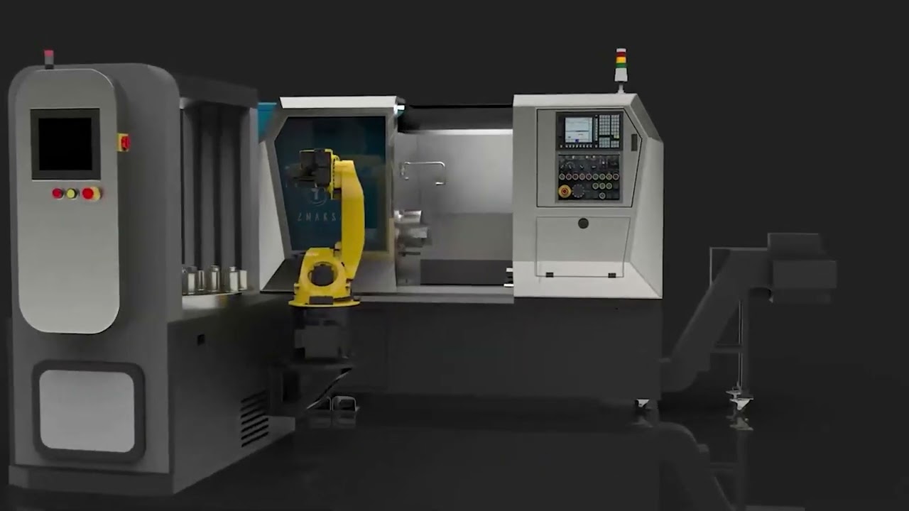 Tezmaksan TR200 CNC Yatay Torna Tezgahı
