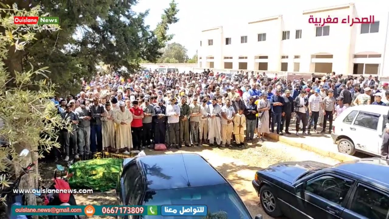 مكناس حصريا ويسلان تشيع ج__نازة  اربعة ضحايا حا_د_ث_ة السير عين طوطو بمقبرة الرحمة  ويسلان نيوز