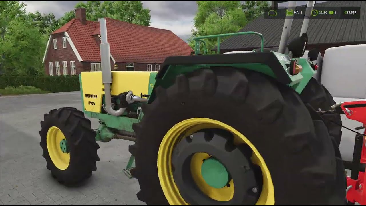 LS 25 - Unser kleiner Hof -  Siloplatte Räumen und und schwadlegen 