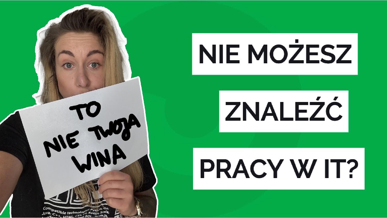 Kryzys w IT 2025: Nie możesz znaleźć pracy w IT? To nie Twoja wina!