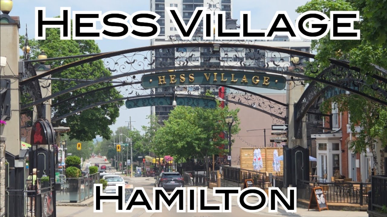 Hess Village - Hamilton, Ontario, Canada (8k Video)