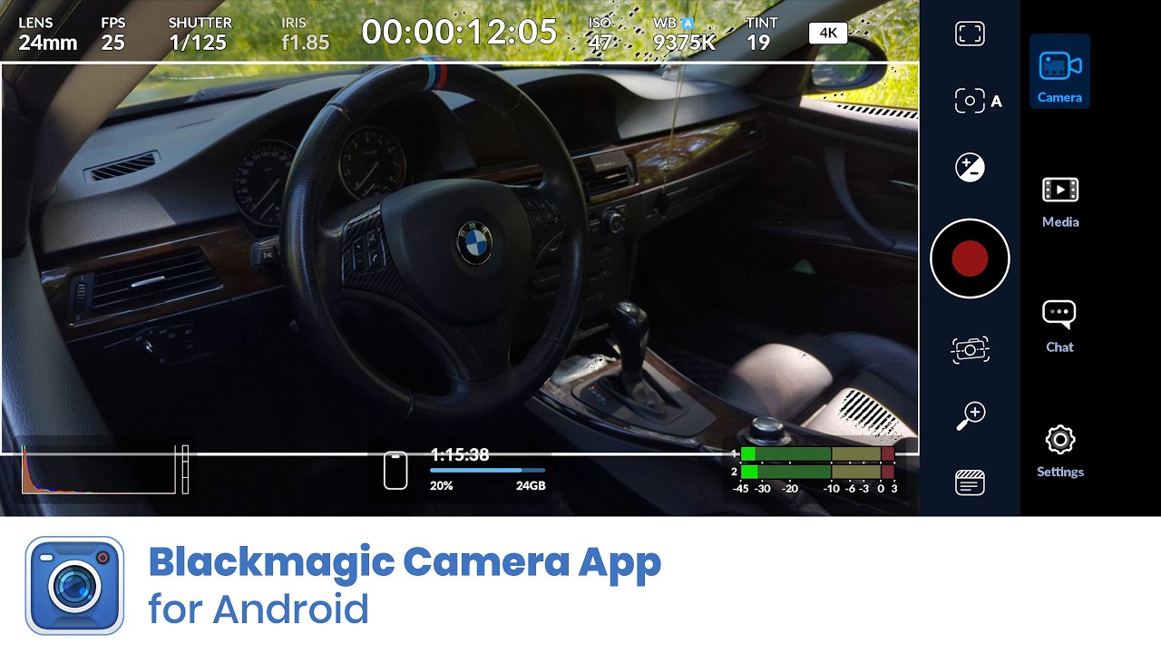 How to use the NEW Blackmagic Camera App for Android
