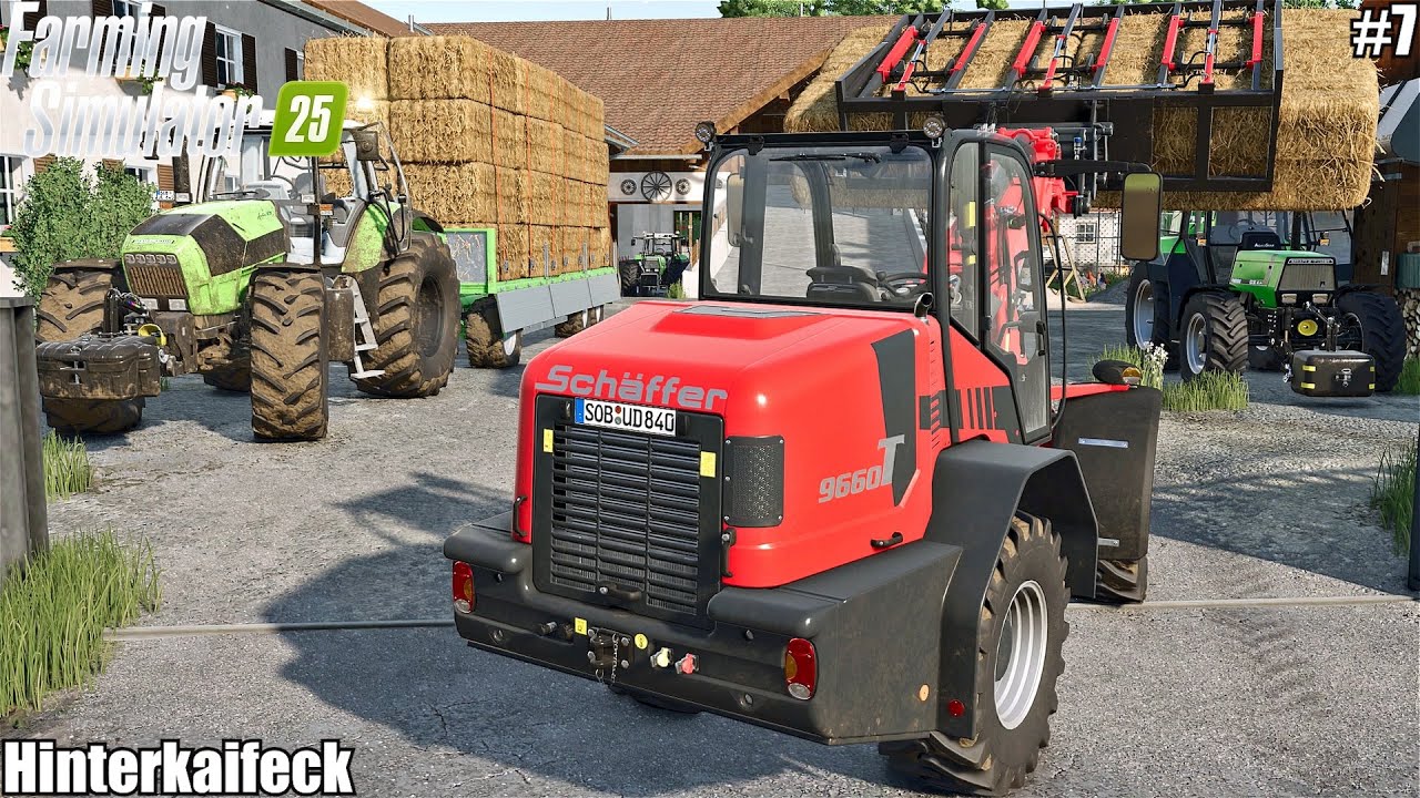 Hinterkaifeck! COLLECTING AND LOADING STRAW BALES, FEEDING ANIMALS | Hinterkaifeck | 7