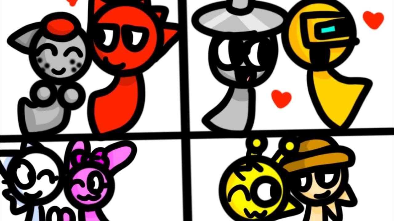 SPRUNKI Historia De Amor de Mejores Amigos Por Siempre
