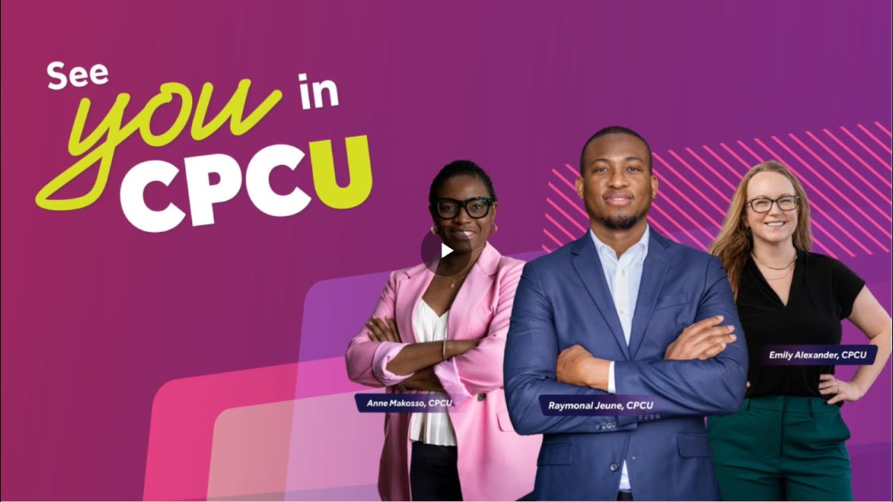 See YOU in CPCU