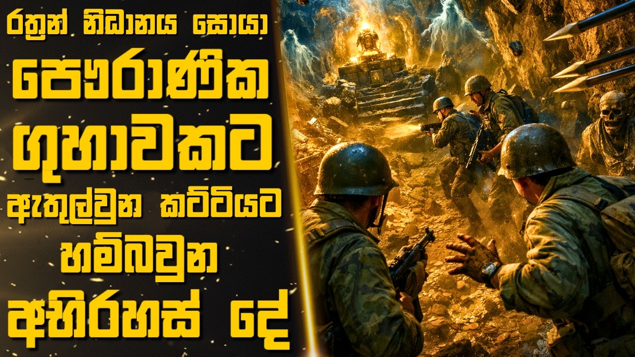 දෙවන ලෝක යුධ සමයෙහි පෞරාණික ගුහාවක හැන්ගූ ජපන් හමුදාවේ අභිරහස් පරීක්ෂණය🎬Sinhala Moviereview 2025 new