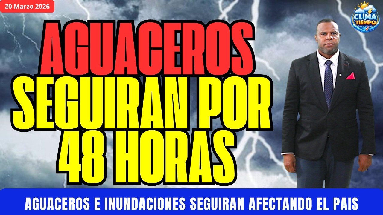 20 MARZO. LLEGA LA PRIMAVERA CON AGUACEROS E INUNDACIONES EN EL CARIBE CENTRAL