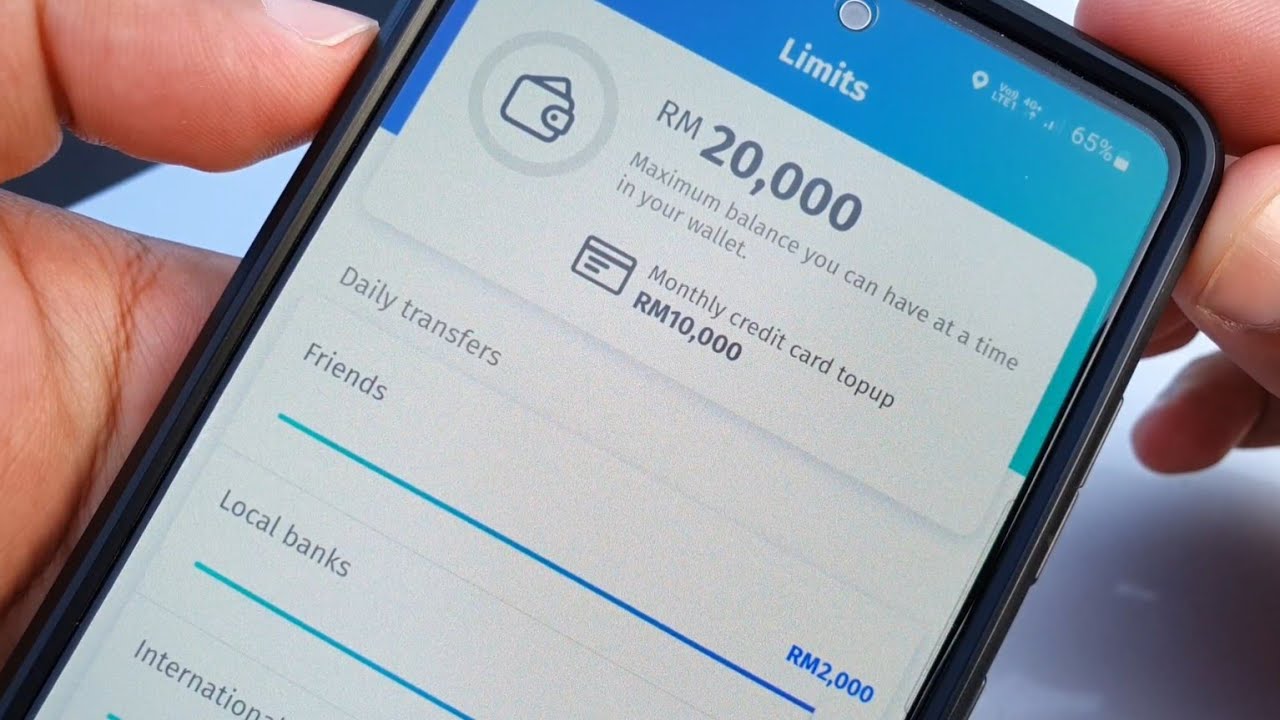 Cara Semak Limits eWallet BigPay