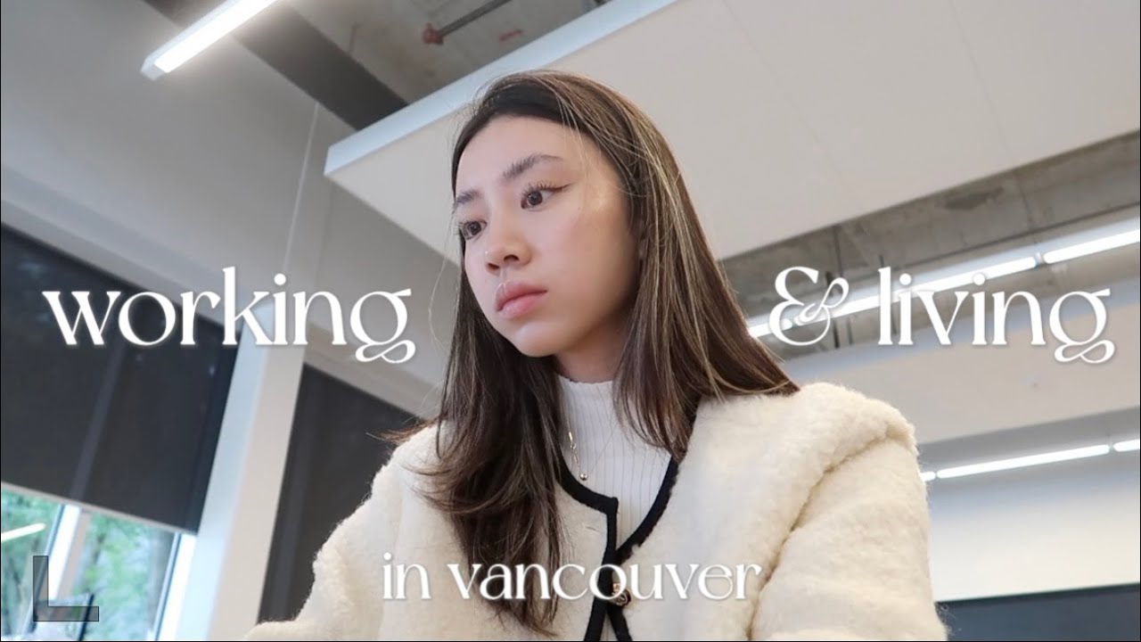 vlog｜working in vancouver, eating out a bunch, quality time as LDR couple, seeing old & new friends