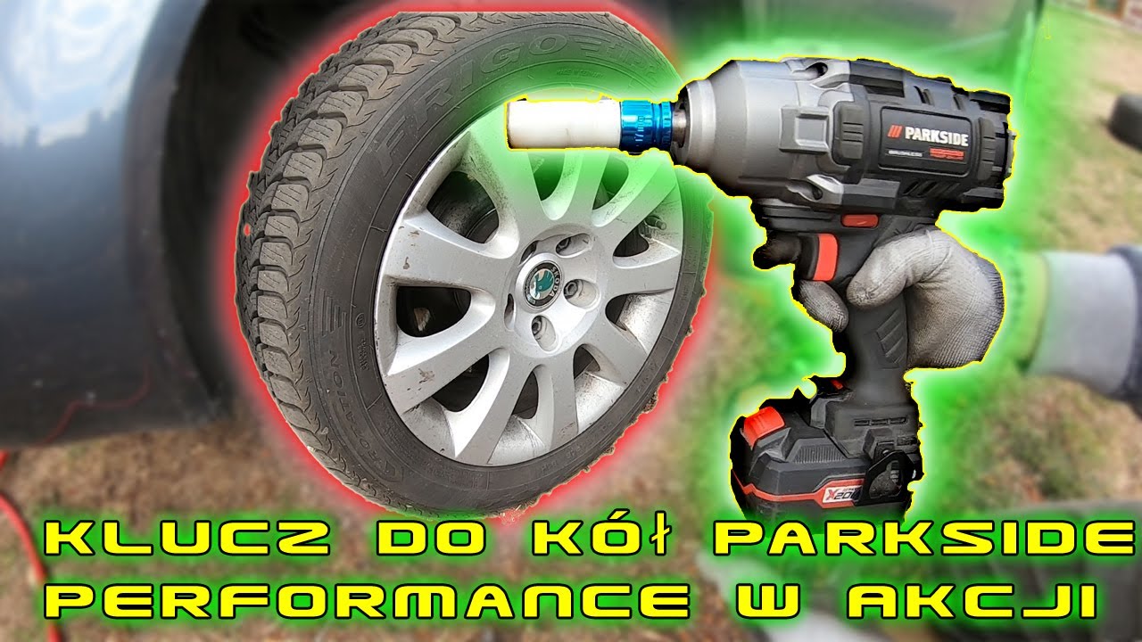Najmocniejszy klucz z Lidla Parkside Performance 1356 Nm PASSP 20 Li A1