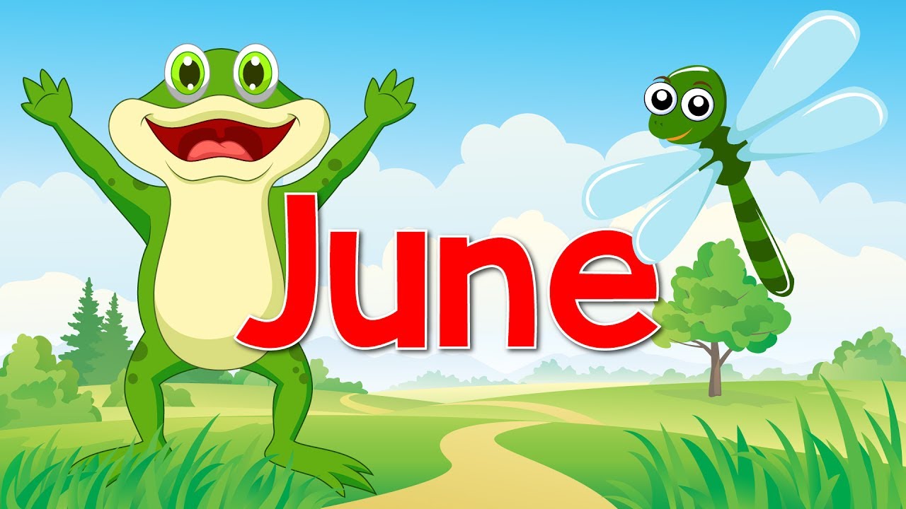 June | Fun Song for Kids | Month of the Year | Jack Hartmann