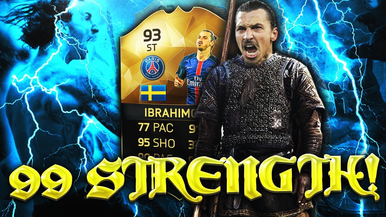 99 STRENGTH VIKING IBRA HIGHEST RATED IBRAHIMOVIC! FIFA 16 ULTIMATE TEAM