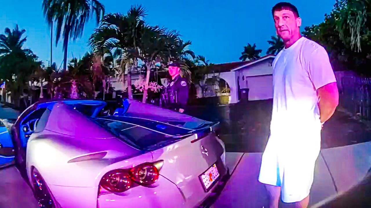 Ferrari Driver Thinks He Can Outrun the Cops &mdash; It Ends Badly
