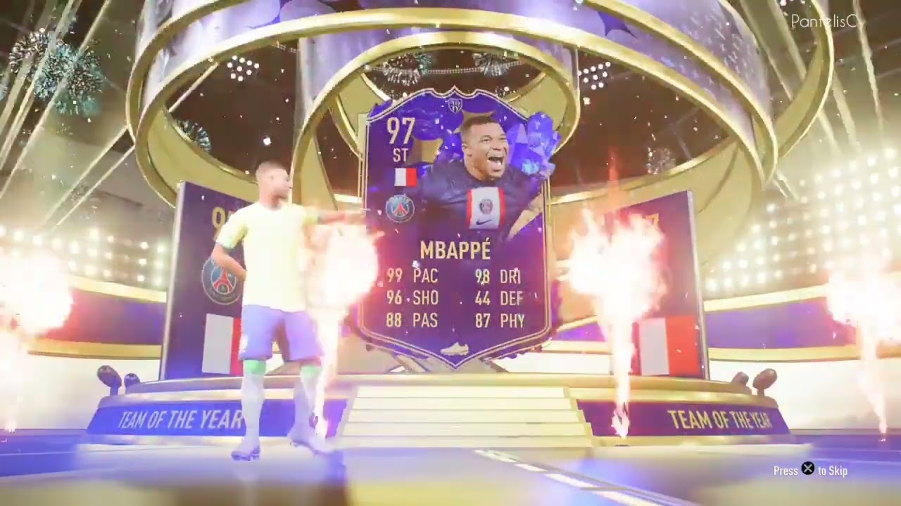 Mbappe 97 TOTY Walkout - FIFA 23 Pack