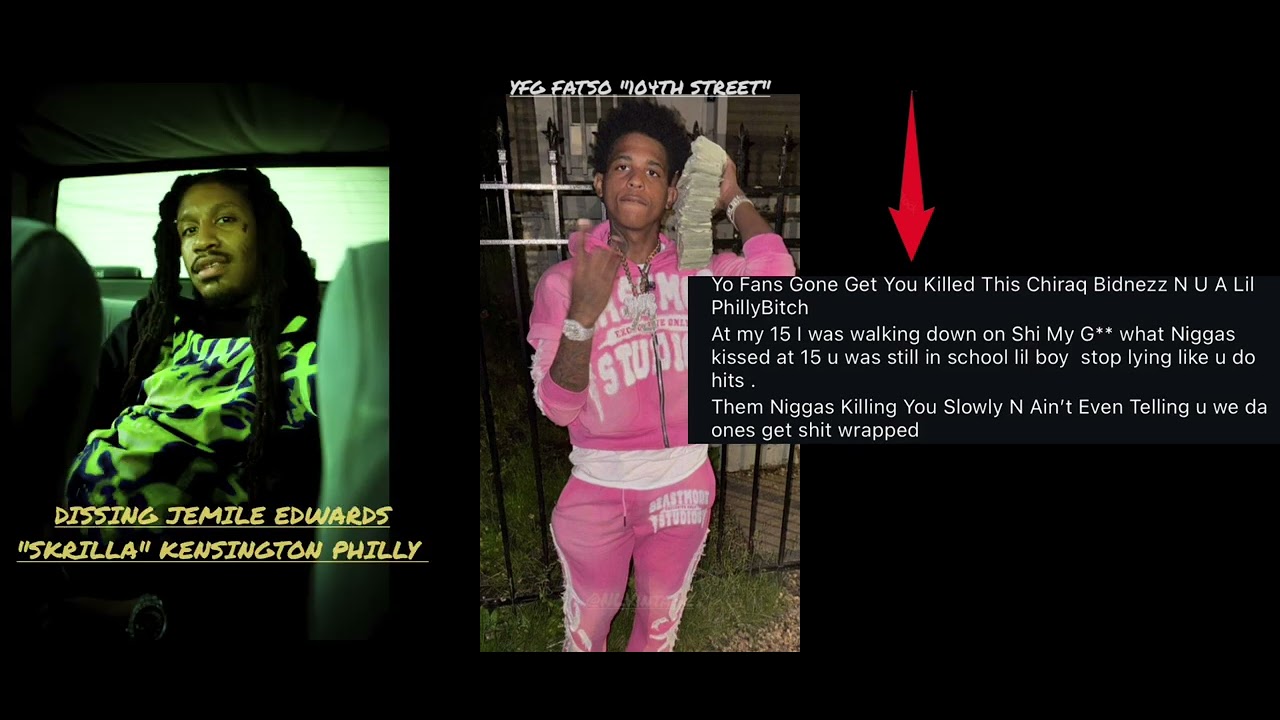 Everyone Mentioned/Dissed In YFG Fatso - War (Skrilla Diss) #rap #diss #driill #yfgfatso