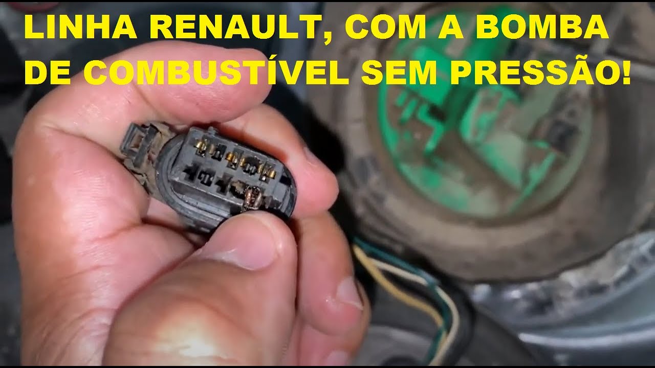 BOMBA DE COMBUSTÍVEL SEM PRESSÃO CARRO SEM FORÇA RENAULT CLIO LOGAN SANDERO DUSTER 1.0 1.6 2.0 16V!