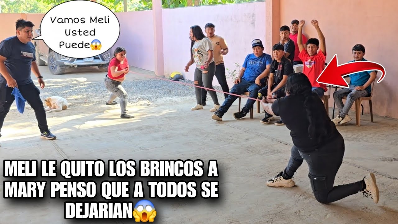 MELI Hizo Arr4strada a MARY En Este Reto Extr3mo😳 Penso Que Atodos Le Ganaria🤭