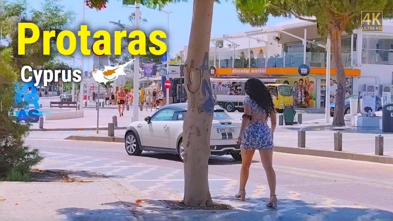 Protaras Cyprus 4K 🇨🇾 | Breathtaking Beaches, Crystal Waters & Summer Vibes