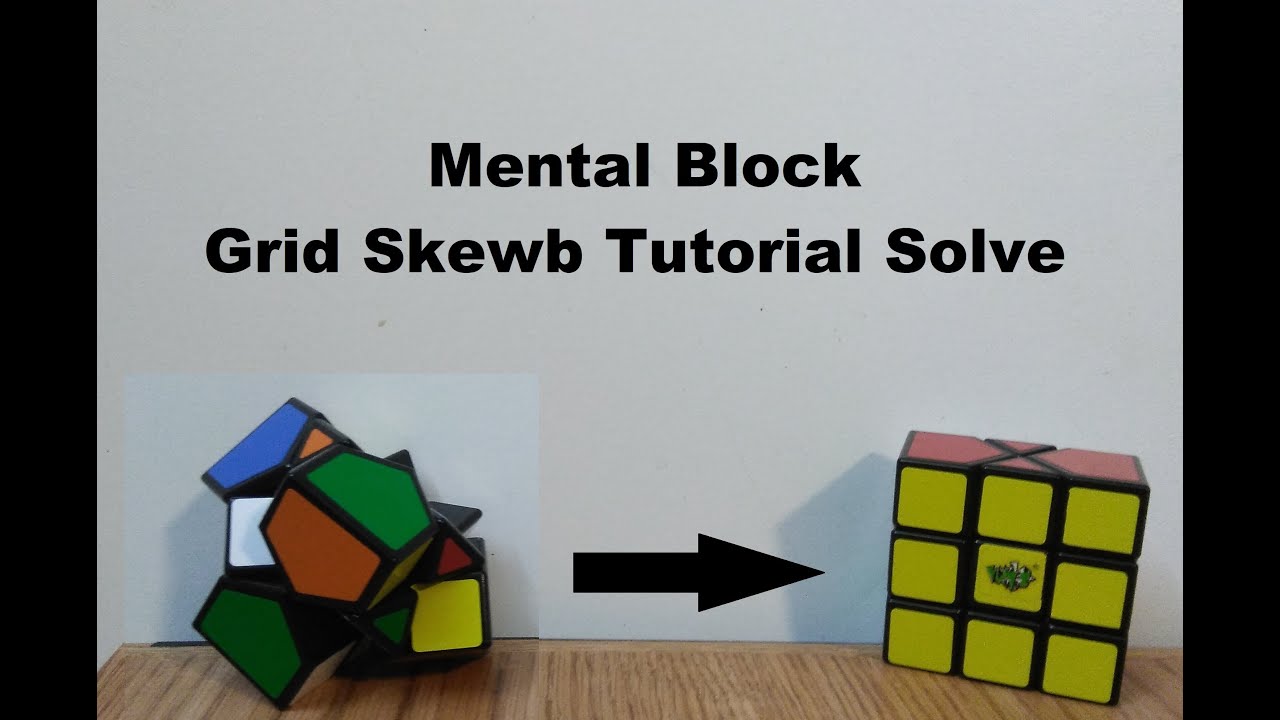 Mental Block aka Grid Skewb Tutorial Solve