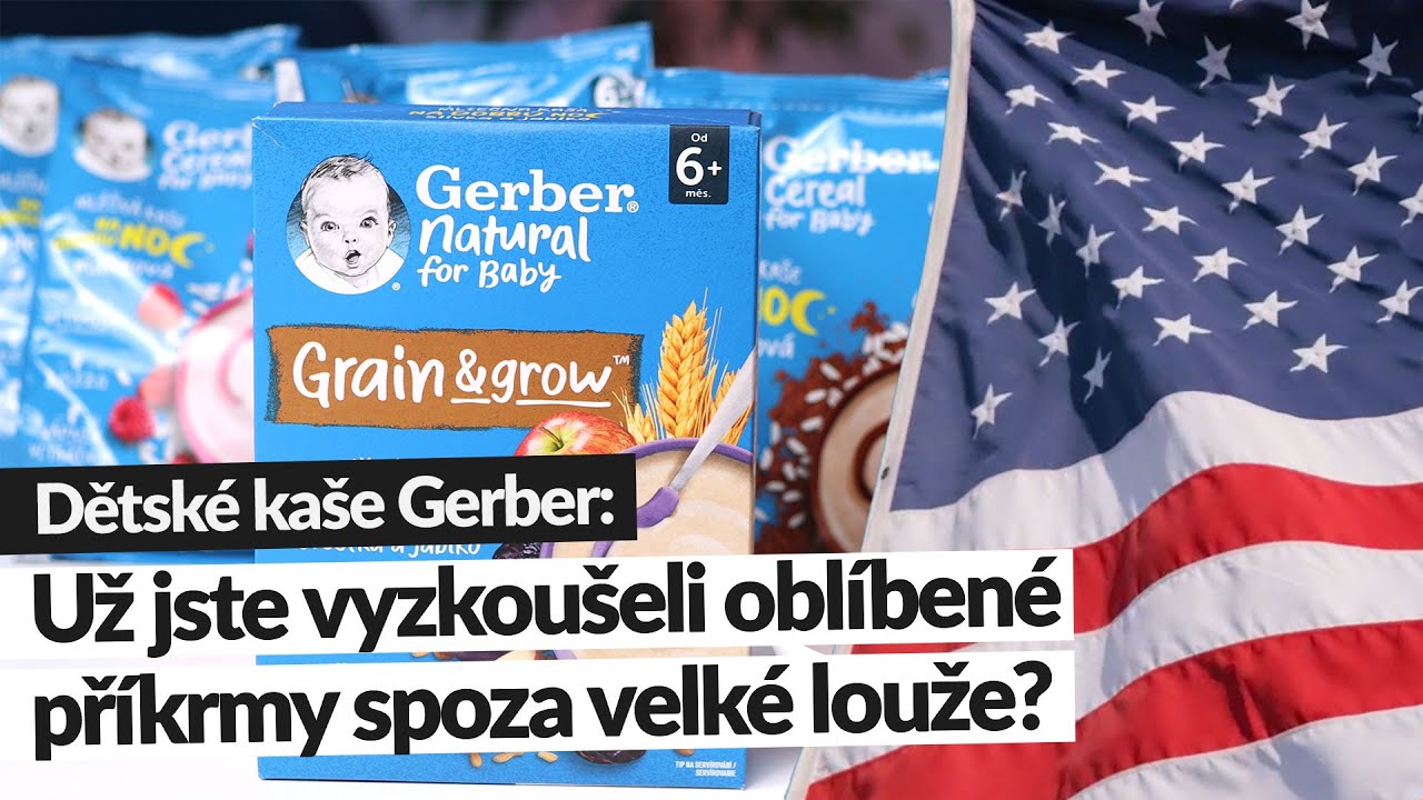 Dětské kaše Gerber |#detskavyziva